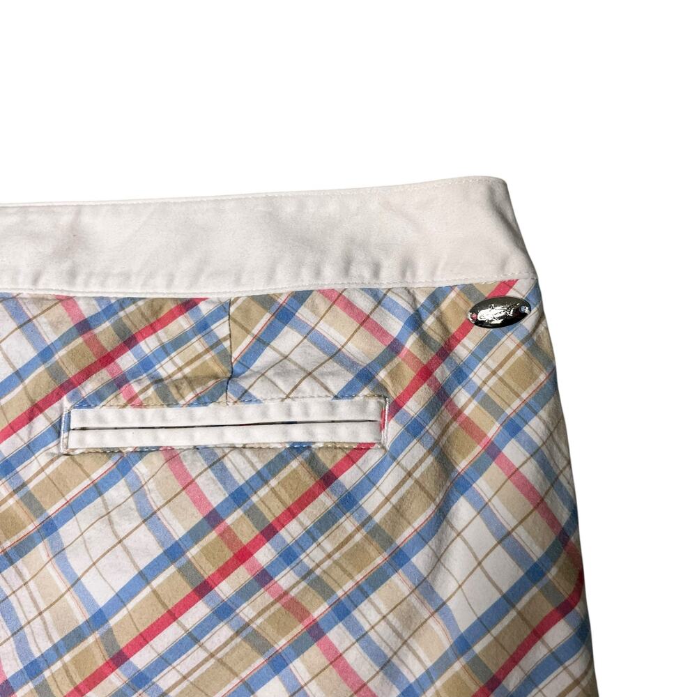 Greg Norman Plaid Golf‎ Skort Tennis Skort Pickleball Preppy 10 (2785) - Picture 4 of 5